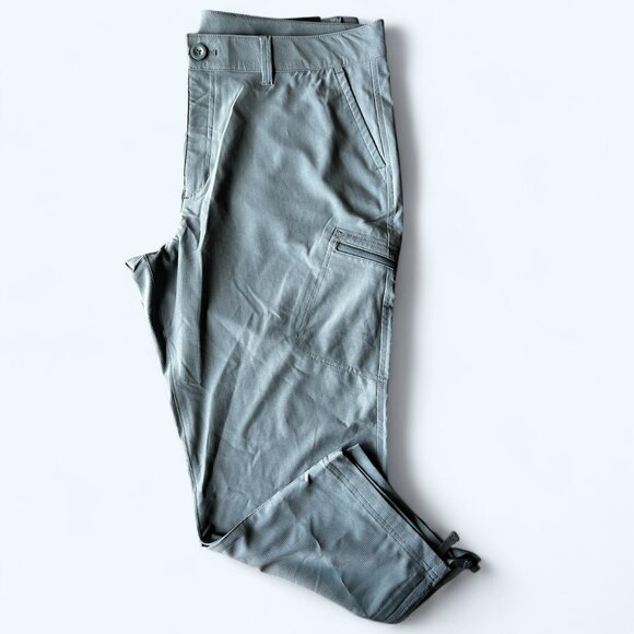 Eddie Bauer Women's Ripstop Capri Gray Size 14 - Picture 7 of 12